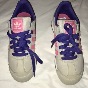 Gray, Pink, Purple &a White Adidas